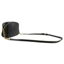 グッチ GUCCI GGマーモント スモール カメラバッグ 447632 ブラック レザー シェブロンキルティングレザー ショルダーバッグ ヴィンテージ金具 黒 ショルダー キルティング