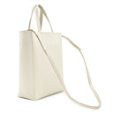 セリーヌ CELINE スモール バーティカル カバ 189813 ホワイト レザー 2WAYバッグ ゴールド金具 白 トート ショルダー リカラー有