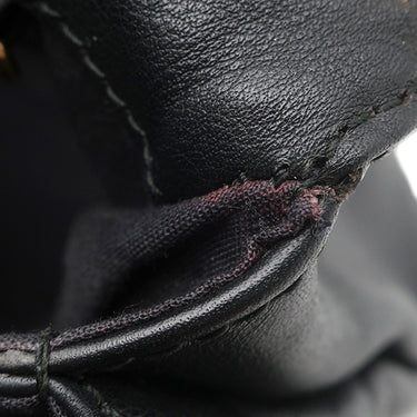 バレンシアガ BALENCIAGA クラッチ バッグ 420831 ブラック レザー 2WAYバッグ ゴールド金具 黒 ショルダーバッグ