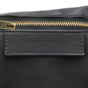 バレンシアガ BALENCIAGA クラッチ バッグ 420831 ブラック レザー 2WAYバッグ ゴールド金具 黒 ショルダーバッグ