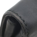 バレンシアガ BALENCIAGA クラッチ バッグ 420831 ブラック レザー 2WAYバッグ ゴールド金具 黒 ショルダーバッグ