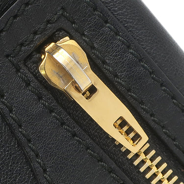 バレンシアガ BALENCIAGA クラッチ バッグ 420831 ブラック レザー 2WAYバッグ ゴールド金具 黒 ショルダーバッグ