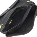 バレンシアガ BALENCIAGA クラッチ バッグ 420831 ブラック レザー 2WAYバッグ ゴールド金具 黒 ショルダーバッグ