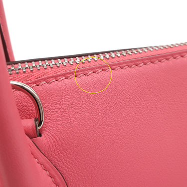 エルメス HERMES ボリード 27 ローズアザレ ヴォースイフト 2WAYバッグ シルバー金具 ハンドバッグ ショルダー