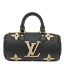 ルイヴィトン LOUIS VUITTON パピヨン BB M45980 ブラック×ベージュ モノグラムアンプラント バイカラーモノグラムアンプラント ショルダーバッグ ゴールド金具 ハンドバッグ ショルダー