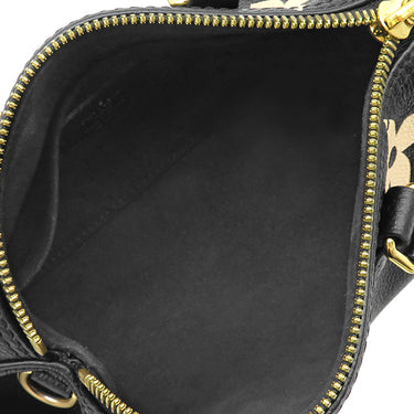 ルイヴィトン LOUIS VUITTON パピヨン BB M45980 ブラック×ベージュ モノグラムアンプラント バイカラーモノグラムアンプラント ショルダーバッグ ゴールド金具 ハンドバッグ ショルダー