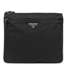 プラダ PRADA 三角ロゴ ショルダー ブラック ナイロン ショルダーバッグ シルバー金具 黒 斜め掛け ナイロンバッグ