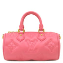ルイヴィトン LOUIS VUITTON パピヨン BB M59826 ドラゴンフルーツ レザー バブルグラムレザー 2WAYバッグ ゴールド金具 ピンク チェーンショルダー 3WAY