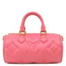 ルイヴィトン LOUIS VUITTON パピヨン BB M59826 ドラゴンフルーツ レザー バブルグラムレザー 2WAYバッグ ゴールド金具 ピンク チェーンショルダー 3WAY