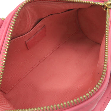 ルイヴィトン LOUIS VUITTON パピヨン BB M59826 ドラゴンフルーツ レザー バブルグラムレザー 2WAYバッグ ゴールド金具 ピンク チェーンショルダー 3WAY