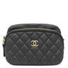 シャネル CHANEL マトラッセ カメラバッグ AS1230 ブラック ラムスキン ショルダーバッグ ヴィンテージ金具 スミクロ ココマーク