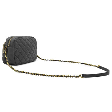 シャネル CHANEL マトラッセ カメラバッグ AS1230 ブラック ラムスキン ショルダーバッグ ヴィンテージ金具 スミクロ ココマーク
