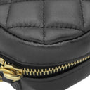 シャネル CHANEL マトラッセ カメラバッグ AS1230 ブラック ラムスキン ショルダーバッグ ヴィンテージ金具 スミクロ ココマーク
