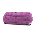 ルイヴィトン LOUIS VUITTON バムバッグ アウトドア M44624 ヴィオレ モノグラムデニム レザー ウエストバッグ ゴールド金具 紫 ボディバッグ