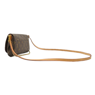 ルイヴィトン LOUIS VUITTON フェイボリット PM M40717 モノグラム モノグラムキャンバス 2WAYバッグ ゴールド金具 茶 ショルダーバッグ ハンドバッグ
