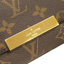 ルイヴィトン LOUIS VUITTON フェイボリット PM M40717 モノグラム モノグラムキャンバス 2WAYバッグ ゴールド金具 茶 ショルダーバッグ ハンドバッグ