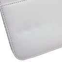 シャネル CHANEL ドーヴィル チェーンウォレット A80795 グレー キャンバス レザー チェーンウォレット シルバー金具 ロゴ ココマーク ショルダー