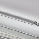 シャネル CHANEL ドーヴィル チェーンウォレット A80795 グレー キャンバス レザー チェーンウォレット シルバー金具 ロゴ ココマーク ショルダー