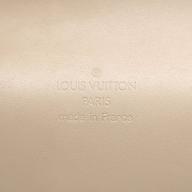ルイヴィトン LOUIS VUITTON キャバレー M92141 ベージュ レザー ショルダーバッグ シルバー金具 ショルダー メタルパーツ ミラー付き 希少