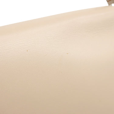 ルイヴィトン LOUIS VUITTON キャバレー M92141 ベージュ レザー ショルダーバッグ シルバー金具 ショルダー メタルパーツ ミラー付き 希少