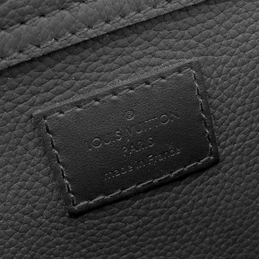 ルイヴィトン LOUIS VUITTON テイクオフ スリング M57081 ブラック グレインレザー ボディバッグ マットブラック金具 黒 ウエストバック