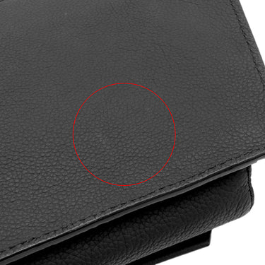 ルイヴィトン LOUIS VUITTON テイクオフ スリング M57081 ブラック グレインレザー ボディバッグ マットブラック金具 黒 ウエストバック