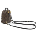 ルイヴィトン LOUIS VUITTON パームスプリングス バックパック MINI M41562 モノグラム モノグラムキャンバス リュック・デイパック ゴールド金具 茶