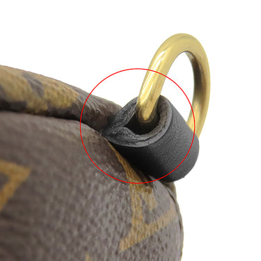 ルイヴィトン LOUIS VUITTON パームスプリングス バックパック MINI M41562 モノグラム モノグラムキャンバス リュック・デイパック ゴールド金具 茶