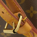 ルイヴィトン LOUIS VUITTON プチ ノエ M42226 モノグラム モノグラムキャンバス ショルダーバッグ ゴールド金具 茶 肩掛け 巾着