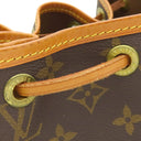 ルイヴィトン LOUIS VUITTON プチ ノエ M42226 モノグラム モノグラムキャンバス ショルダーバッグ ゴールド金具 茶 肩掛け 巾着