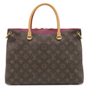 ルイヴィトン LOUIS VUITTON パラス M40906 モノグラム×オロール モノグラムキャンバス 2WAYバッグ ゴールド金具 茶 紫 ハンドバッグ ショルダー