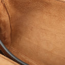 セリーヌ CELINE ティーン ソフト 16 タン レザー ショルダーバッグ ゴールド金具 茶 16 SOFT TEEN