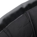 ボッテガヴェネタ BOTTEGA VENETA マキシ イントレチャート ブラック レザー セカンドバッグ マットシルバー金具 黒 クラッチバッグ