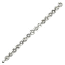 ルイヴィトン LOUIS VUITTON ギャラクシー ダイヤモンド QA5068 ホワイトゴールド K18WG ダイヤモンド ブレスレット モノグラムフラワー 18K 750 WG