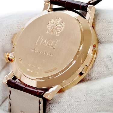 腕時計 ピアジェ PIAGET アルティプラノ ダブル ジュー G0A35153 手巻き メンズ K18RG無垢 ダブルフェイス GMT スモールセコンド