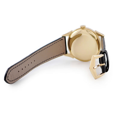 腕時計 パテックフィリップ PATEK PHILIPPE カラトラバ 1582 手巻き メンズ OH済 K18YG無垢 シルバー スモールセコンド ヴィンテージ