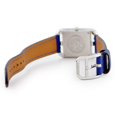 腕時計 エルメス HERMES ケープコッド PM CC1.210a クオーツ レディース シルバー アラビア スクエア 角型