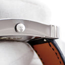 腕時計 エルメス HERMES Hウォッチ MM HH1.521 クオーツ メンズ レディース H型 ブラック ラッカー アラビア スクエア