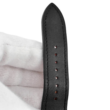 腕時計 エルメス HERMES Hウォッチ MM HH1.521 クオーツ メンズ レディース H型 ブラック ラッカー アラビア スクエア