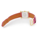 腕時計 エルメス HERMES Hウォッチ PM HH1.202 W053356WW00 クオーツ レディース 純正ダイヤ ホワイト シェル H型 スクエア