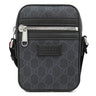 グッチ GUCCI GGスプリーム ショルダーバッグ 682357 ブラック GGスプリームキャンバス レザー ショルダーバッグ シルバー金具 黒 シェリーライン