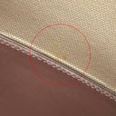 バーバリー BURBERRY ペギー バケットバッグ 8026824 ナチュラル×ブラウン キャンバス レザー 2WAYバッグ ゴールド金具 ロゴ ハンドバッグ ショルダー