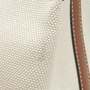 バーバリー BURBERRY ペギー バケットバッグ 8026824 ナチュラル×ブラウン キャンバス レザー 2WAYバッグ ゴールド金具 ロゴ ハンドバッグ ショルダー
