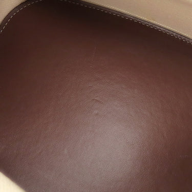 バーバリー BURBERRY ペギー バケットバッグ 8026824 ナチュラル×ブラウン キャンバス レザー 2WAYバッグ ゴールド金具 ロゴ ハンドバッグ ショルダー