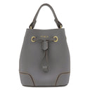 フルラ FURLA ステイシー ダークグレー レザー 2WAYバッグ ゴールド金具 STACY ハンドバッグ ショルダー