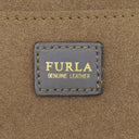 フルラ FURLA ステイシー ダークグレー レザー 2WAYバッグ ゴールド金具 STACY ハンドバッグ ショルダー