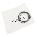 フルラ FURLA ステイシー ダークグレー レザー 2WAYバッグ ゴールド金具 STACY ハンドバッグ ショルダー