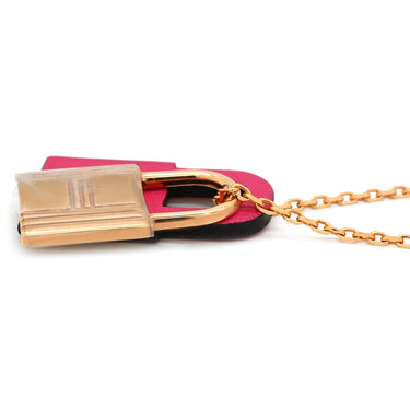 エルメス HERMES オーケリー ペンダント PM ローズアザレ×ローズゴールド GP ヴォースイフト ネックレス ローズゴールド金具 ピンクゴールド カデナ