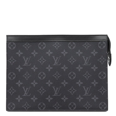 ルイヴィトン LOUIS VUITTON ポシェット ヴォワヤージュ MM M61692 モノグラムエクリプス モノグラムエクリプス クラッチバッグ シルバー金具 セカンドバッグ