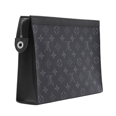 ルイヴィトン LOUIS VUITTON ポシェット ヴォワヤージュ MM M61692 モノグラムエクリプス モノグラムエクリプス クラッチバッグ シルバー金具 セカンドバッグ